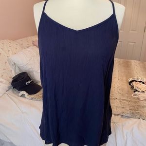 Lilly Politzer navy blue tank